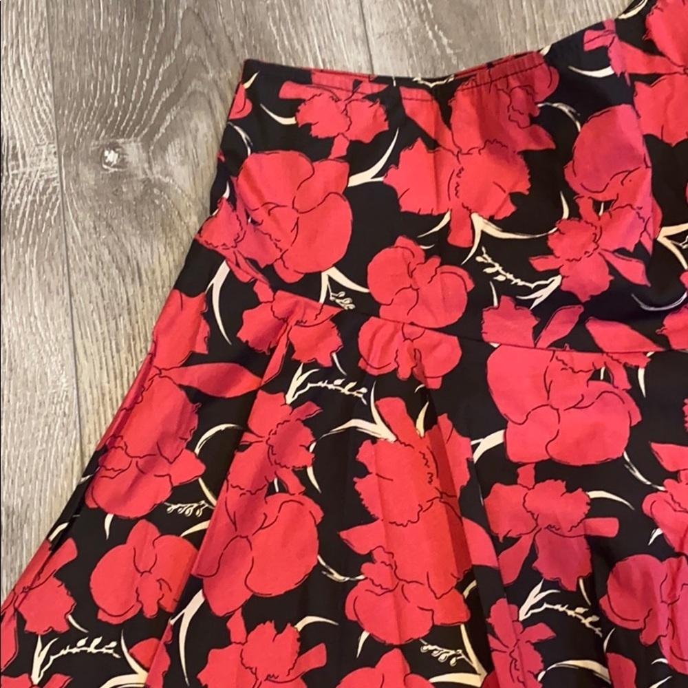 Zio Floral Handkerchief Midi Skirt - Picture 5 of 7